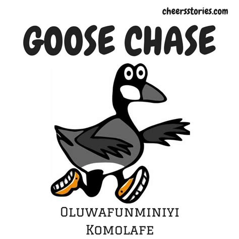 According to brewer's dictionary of phrase and fable, 'to lead wildgoose is very hard to catch, and very little use when caught. GOOSE CHASE | Book club books, S stories, Chase