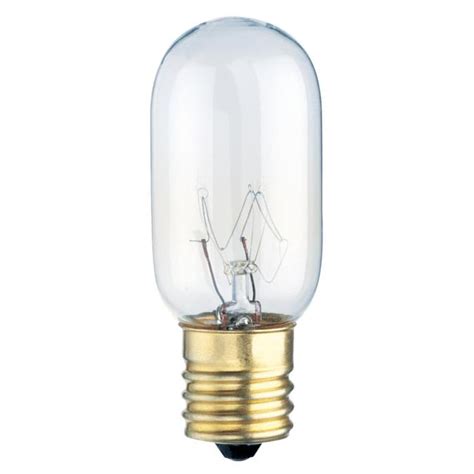 Ge appliance a15 bulbs feature a rugged filament and stronger base cement versus standard light bulbs making them a great choice for hot and cold applications. Westinghouse T8 40 Watt Intermediate Base Incandescent Lamp