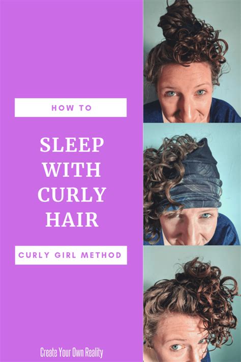 This style is not much in fashion but still there are many women wish lower and shake your hair on it. How to Sleep with Curly Hair | Curly girl method, Curly ...