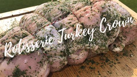 Ensure if you don't want to cook a whole roast turkey, take a look at our turkey crown and rolled turkey recipes. Rotisserie Turkey Crown - How to cook turkey crown on the ...