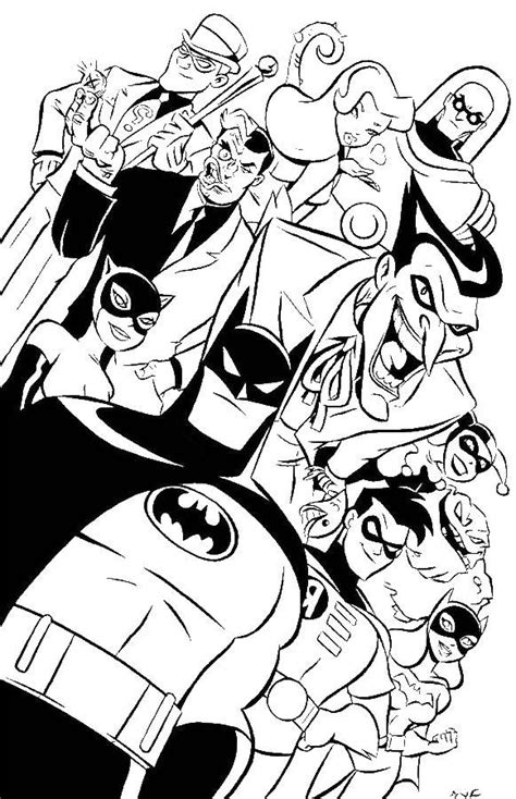 Free printable spiderman colouring pages and activity sheets in the playroom super heroi mene desenhos. Batman Animated Series Coloring Pages (With images ...