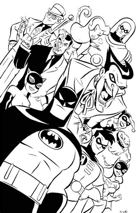 Free printable spiderman colouring pages and activity sheets in the playroom super heroi mene desenhos. Batman Animated Series Coloring Pages (With images ...