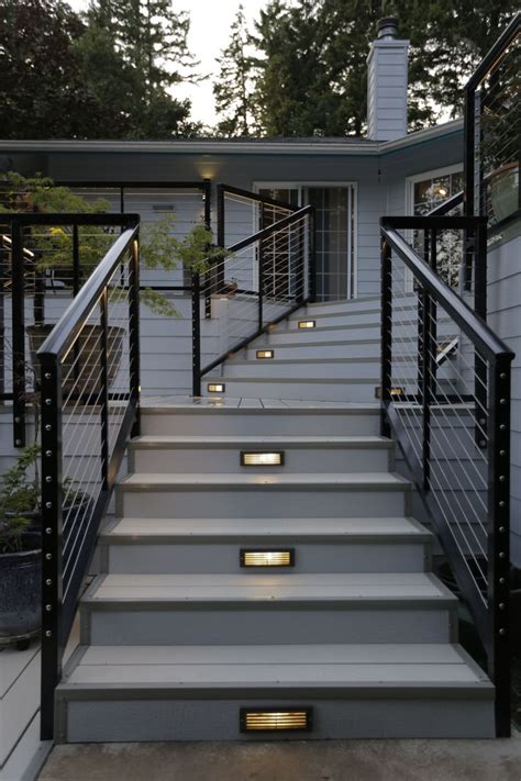 Lockdry waterproof aluminum decking with cable railings manufactured by nexan. 132 best images about Outdoor Railings on Pinterest | Decks, Cable deck railing and Cable