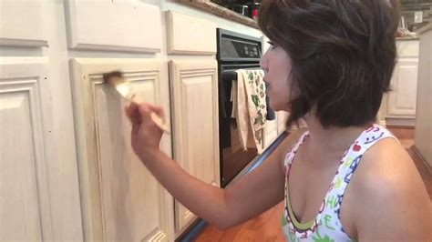 Making the cabinets look distressed, however, as opposed to cheap and worn, requires some patience and preparation. Amy Howard Kitchen Makeover -- How to Paint and Distress ...