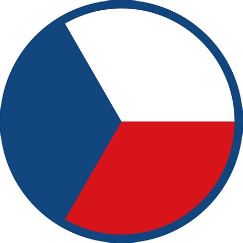 Státní vlajka české republiky) or flag of czechia (vlajka česka), or czech flag (česká vlajka) is the same as the flag of the former czechoslovakia. File:Roundel of the Czech Republic.svg - Wikipedia