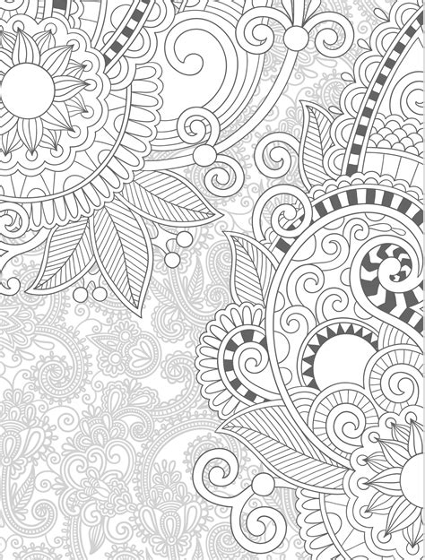 Zentangle abstract elephant coloring pages for adults #6854. 24 More Free Printable Adult Coloring Pages | Paisley ...