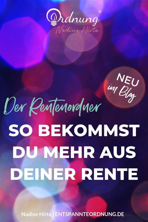 Frühestmöglicher rentenbeginn mit abschlägen für langjährig versicherte: Warum jeder einen Renten-Ordner haben sollte • [3 Gründe ...