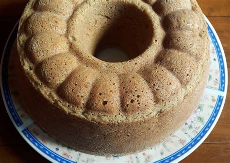 Add all of the ingredients to the blender. Resep 43#Banana Sponge Cake oleh firdaning - Cookpad