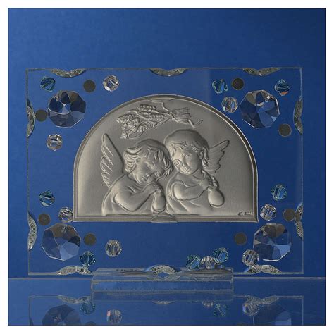 Vendita bomboniere battesimo, nascita bimba. Bomboniera Battesimo Autunno Swarovski acquamarina ...