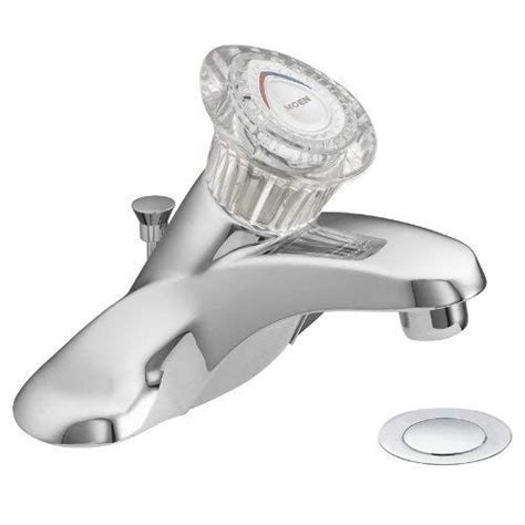 An industrial kitchen faucet can change your sink appearance. Moen 4621 Cht 1 Handle Lav Knb Wa 1/2 Chr Review | Low arc ...