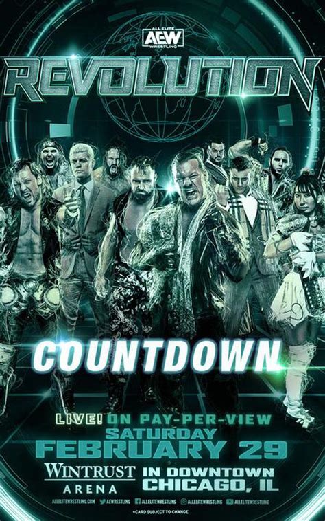 And canada can order the event for $49.99 on b/r live or through cable it's a huge surprise and a huge asset to aew, wight said. AEW Revolution: Countdown - Official Free Replay - FITE