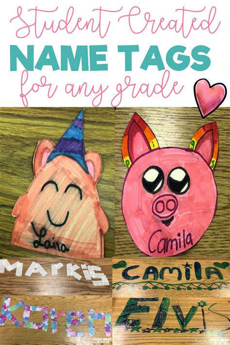 If your perfect date night is a trip to the cinema or an evening on the couch with netflix, these ideas will add an extra dash of personality to your big day. 5 Student Created Name Tag Ideas for Any Grade | Student created, Student, Create name