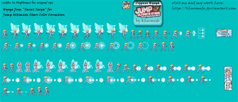 Just give credits and use whatever you want! (color correction) Sprite sheet-Cygnus Hyoga 1-3 by ...