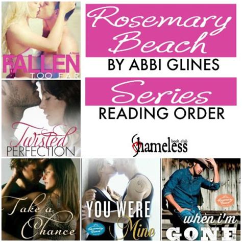 The characters in the camel club are oliver stone, reuben rhodes, caleb shaw and. Rosemary Beach Series Reading Order by Abbi Glines ...