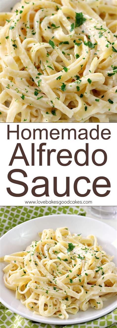 The secret ingredient that makes this alfredo sauce recipe so creamy, is, well, cream! Homemade Alfredo Sauce | Recipe | Easy week night dinner ...