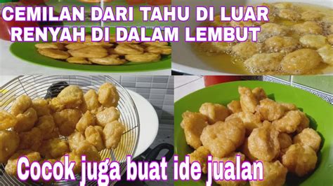 Resep cemilan simple no ribet | kumpulan resep tiktok terbaru. Resep cemilan olahan dari tahu, lembut enak 😋😋 - YouTube