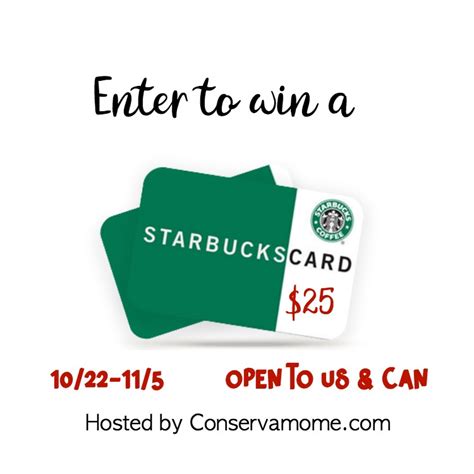 Coffee fans on your gift lists will thank you when they receive a 25 dollar starbucks gift card so they can feed their addiction. Enter to WIN a $25 Starbucks Gift Card - #Giveaway! Open to USA & CAN