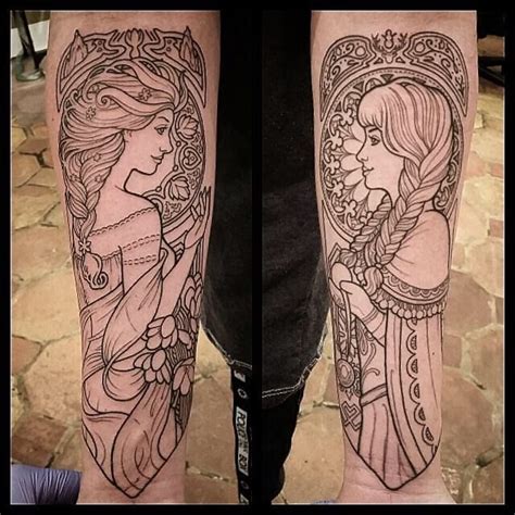 Stacking multiple frozen hearts now increases the radius of the effect, rather than increasing the if the frozen heart holder leaves and returns to an affected unit, the debuff will be refreshed not stacked. Tattoo Tuesday - Anna and Elsa Art Nouveau | Disney tattoos, Frozen tattoo, Disney inspired tattoos