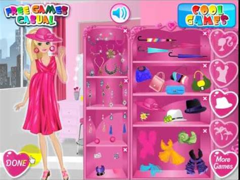 Vestir a barbie en el insti monster high. Barbie embarazada Barbie online juegos de vestir - YouTube