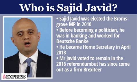 The former chancellor also shut down rumours that he was being positioned to replace the conservative london mayoral candidate. Sajid Javid wife: How Tory leader contender met wife while ...