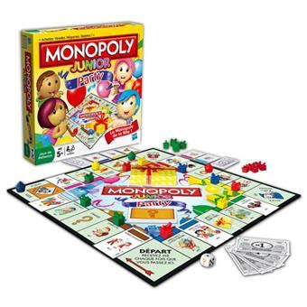 Încearcă să câştigi jocul de monopoly cumpărând toate proprietăţile şi adunând cât mai mulţi bani. Hasbro Monopoly Junior Party - Jeu de stratégie - Achat ...