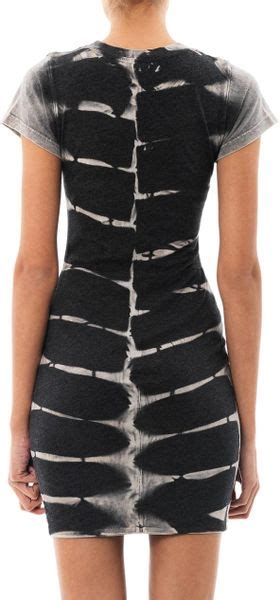 Check spelling or type a new query. Raquel Allegra Xray Tiedye Dress in Black (charcoal) | Lyst