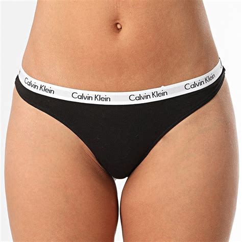 Visitez ebay pour une grande sélection de lot de string femme. Calvin Klein - Lot De 3 Strings Femme QD3587E ...