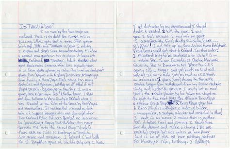 Well you're in luck, because here they come. Lot Detail - Tupac Shakur Four Page Handwritten and Signed ...