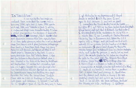 Well you're in luck, because here they come. Lot Detail - Tupac Shakur Four Page Handwritten and Signed ...