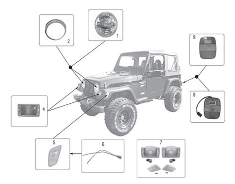 Jeep wrangler drawing at getdrawings. Jeep Wrangler Jk Turn Signal Wiring Harness Images ...