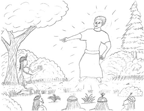 His testimony went on to live in the lives of alma and his followers, as well as limhi and his people. Robin's Great Coloring Pages: Alma and Amulek teach the ...