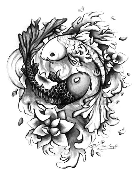 Selling custom tattoo designs now. Ying Yang by cat-2 on deviantART | Body art tattoos, Ying ...