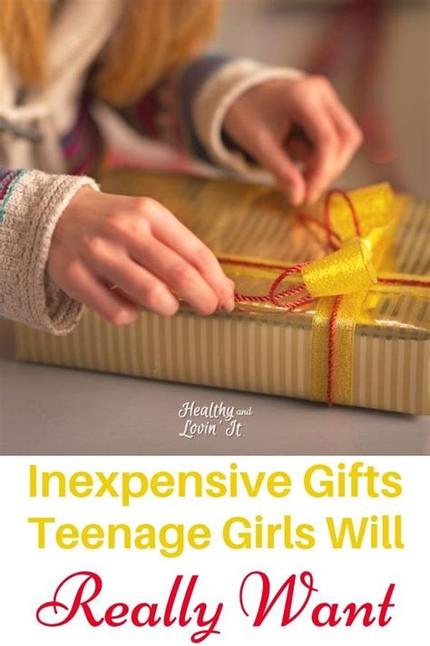 Check out these 20 valentine's gift ideas to ease your stress over the holiday and make those you love feel amazing! Cheap Gift Ideas for Teenage Girls (Things They Really ...