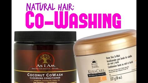 This step prepares your waves for styling products. Natural Hair: Co-washing - YouTube