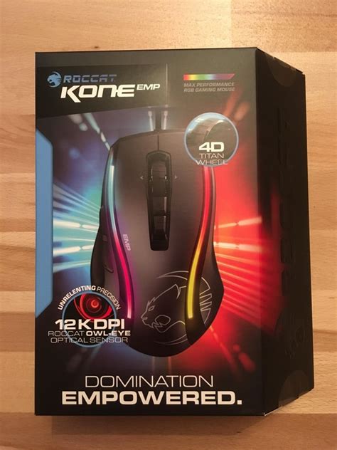 Roccat has long been among the leading brands in the gaming peripherals market. Roccat Kone EMP Gaming Mouse Review - Packaging | TechPowerUp