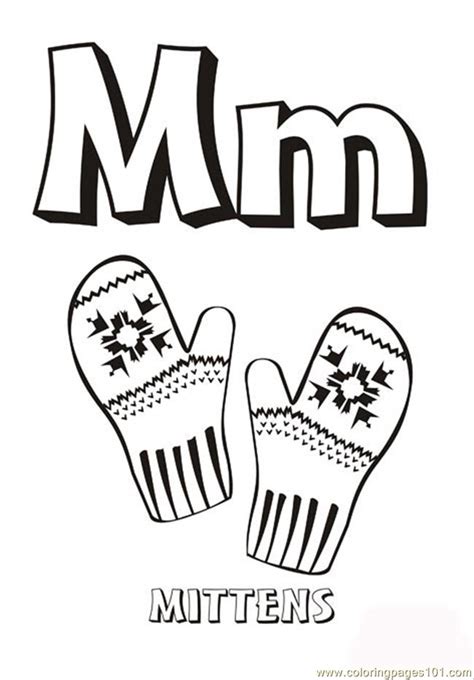 Letter m words coloring pages 2 learn words starting with letter m: Alphabet Letter M Coloring Page - Free Alphabets Coloring ...