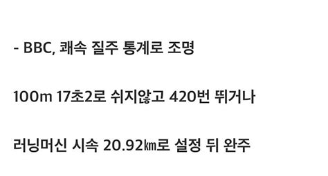 도로 속도제한은 kph 혹은 km/h로 축약된 시간당 킬로미터로 표현한다. 마라톤 세계 신기록 보유자의 속도 - 이사이트조아