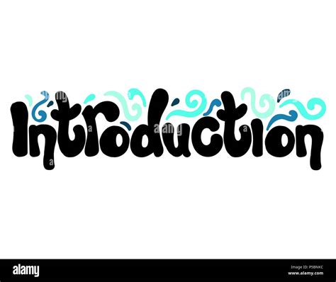 Introduction title presentation Stock Photo - Alamy