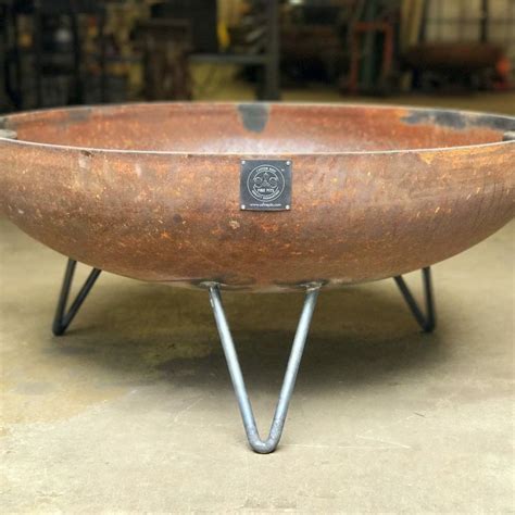 Explore tweets of s&s fire pits @ssfirepits on twitter. 42" Elliptical Mid Century Modern Fire Pit | Custom fire ...