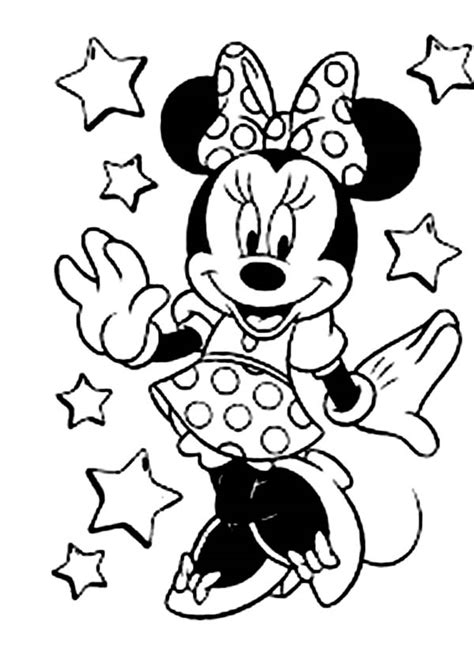 You need to use this photograph for backgrounds on cellular with best. Cute Minnie Mouse In Mickey Mouse Clubhouse Coloring Page | Kids ... - Coloring Home