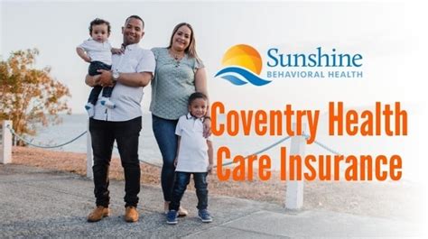 Learn what types of services are covered, find a provider plans for people before age 65 and coverage to add on to other health insurance. Coventry Health Care Insurance - Sunshine Behavioral ...