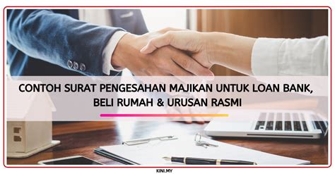 Berikut cara membuat dan contoh membuatnya secara baik dan benar. Contoh Surat Pengesahan Majikan Untuk Loan Bank, Beli ...