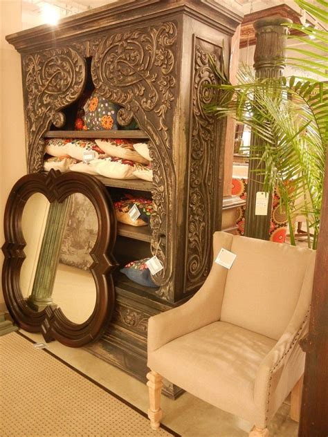 Unfurnished room in a house. San Antonio Carved Bookcase | Furniture, Decor, Living ...