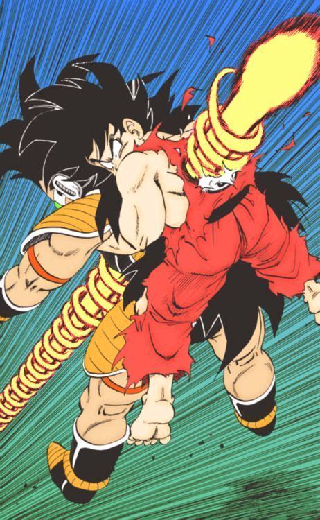 With two other saiyajin coming to earth. Goku and Raditz dead | Anime dragon ball, Dragon ball art