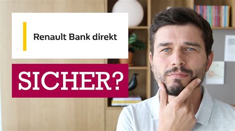 … dafür steht die renault bank direkt. Ist die Renault Bank Direkt sicher? | Kritische Anleger ...