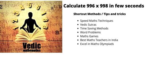 If 12 or more repairs can be found, then it will probably cost $60.00. Vedic Maths classes Near Me in Gurgaon | Online Class ...