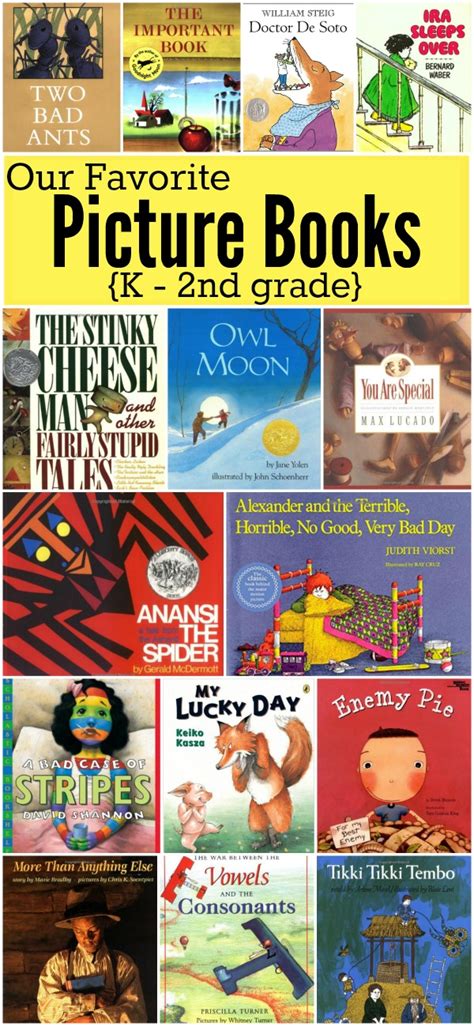 Which brings me to these chapter book series your kids will. Favorite Picture Books for K-2nd grade