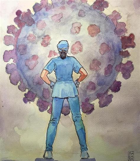 Discovering and identifying the infection of mushrooms with virus is hard and sometimes even impossible. Il disegno di Milo Manara in omaggio ai medici che ...