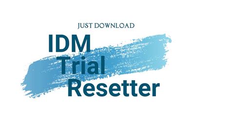 But it costs about $25. IDM Life Time | Trial Resetter (No Crack/Key) - YouTube