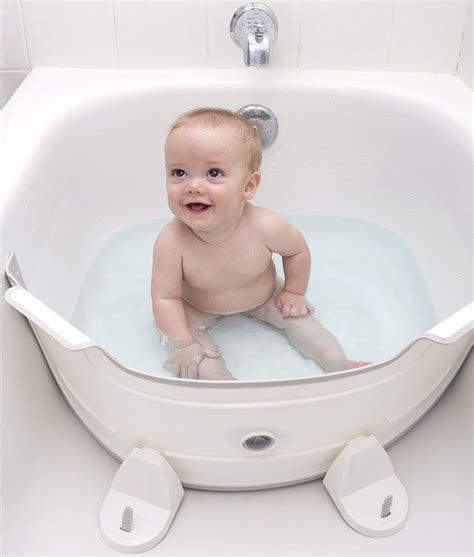 Younger infants who aren't ready for a bath seat may need a baby tub, while kids moving into the toddler stage might require bath mats or other. This Amazing Device Makes Bathtime Easier and Eco-Friendly ...